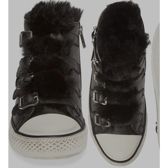 🔥🔥ASH – Valko High Top Sneaker - BLACK/BLACK / 38 - Picture 3 of 16